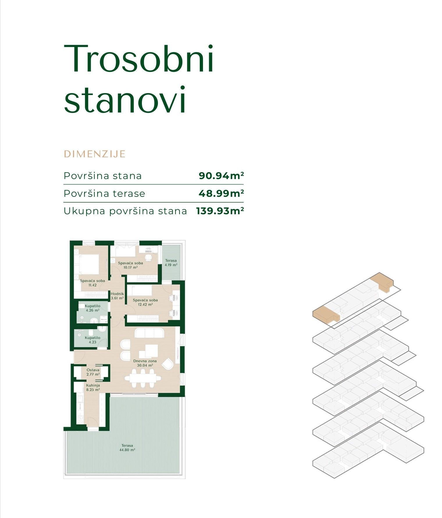 Апартаменты в Подгорице, Черногория, 46м2 - стоимость 113&nbsp;950€ - Ref: 72827 фото 14