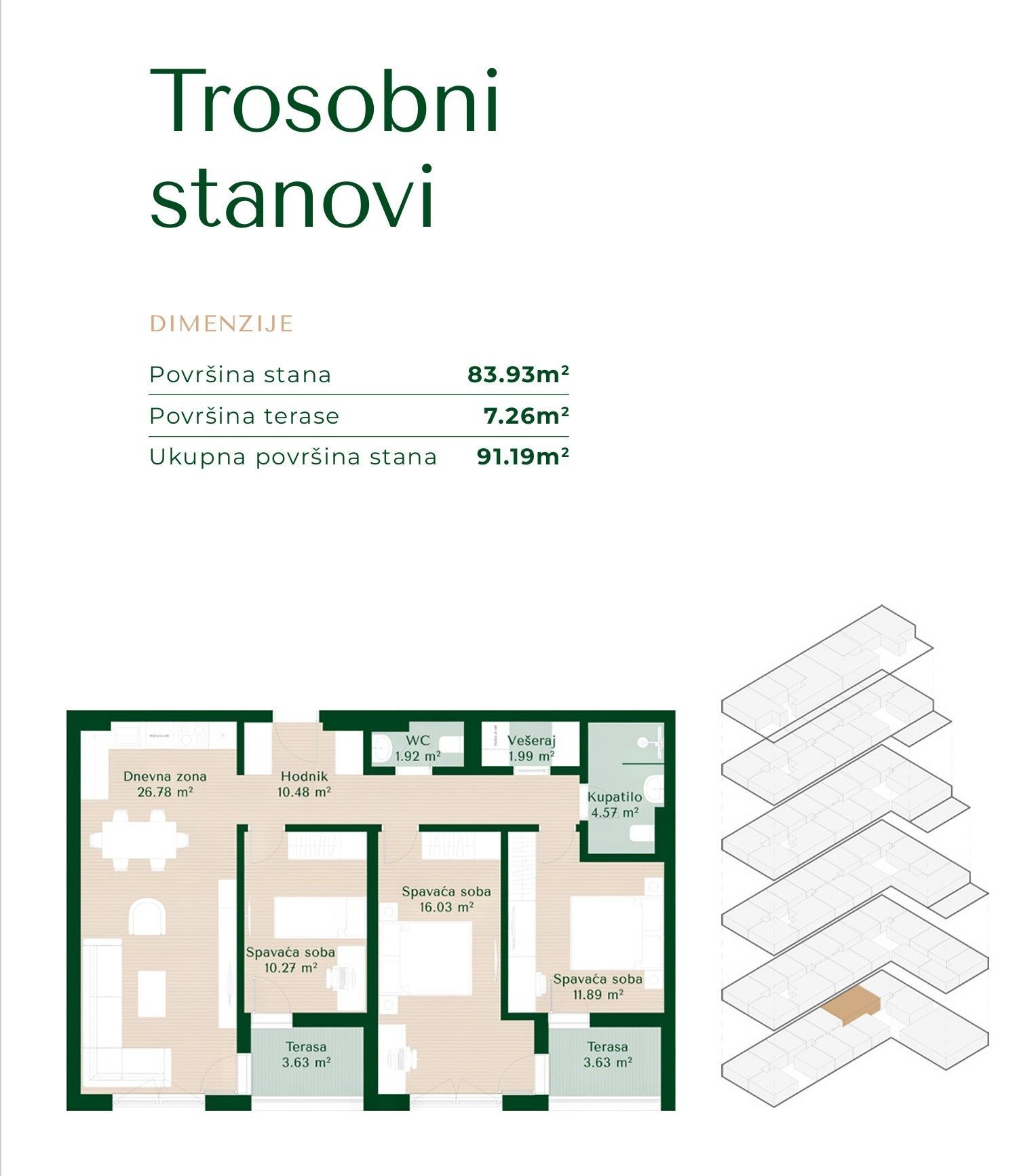 Апартаменты в Подгорице, Черногория, 46м2 - стоимость 113&nbsp;950€ - Ref: 72827 фото 16