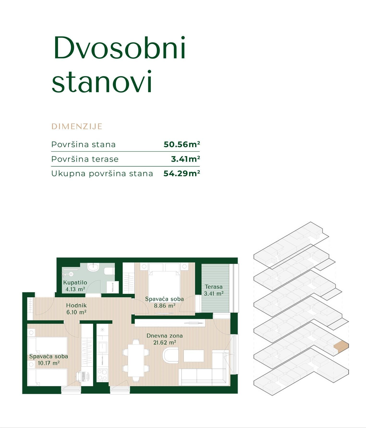 Апартаменты в Подгорице, Черногория, 46м2 - стоимость 113&nbsp;950€ - Ref: 72827 фото 4