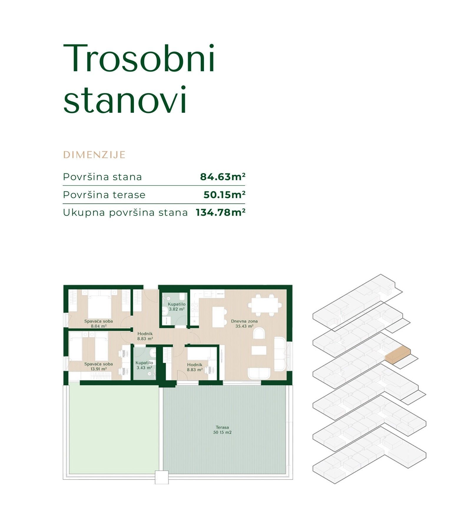 Апартаменты в Подгорице, Черногория, 46м2 - стоимость 113&nbsp;950€ - Ref: 72827 фото 5