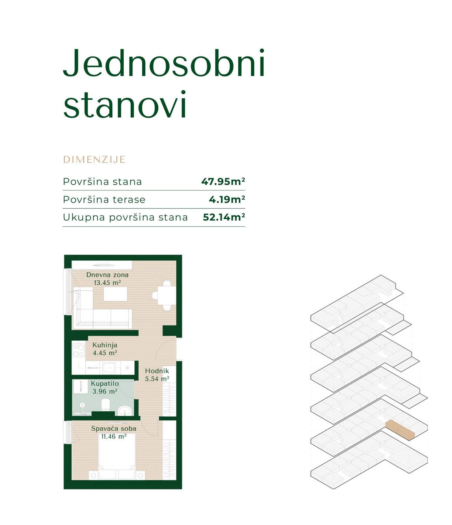 Апартаменты в Подгорице, Черногория, 46м2 - стоимость 113&nbsp;950€ - Ref: 72827 фото 8