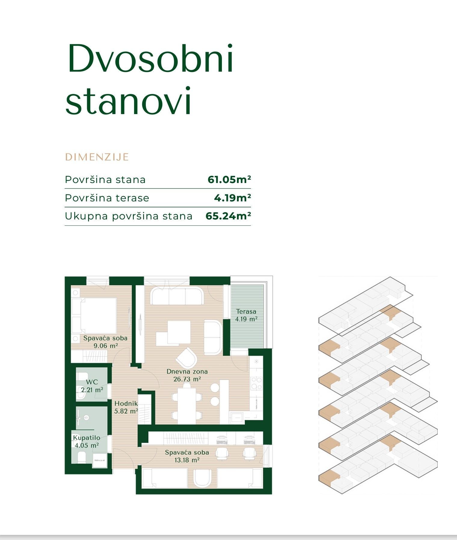 Апартаменты в Подгорице, Черногория, 46м2 - стоимость 113&nbsp;950€ - Ref: 72827 фото 9