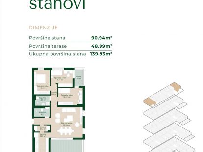 Апартаменты в Подгорице, Черногория, 46м2 - стоимость 113&nbsp;950€ - Ref: 72827 фото 14