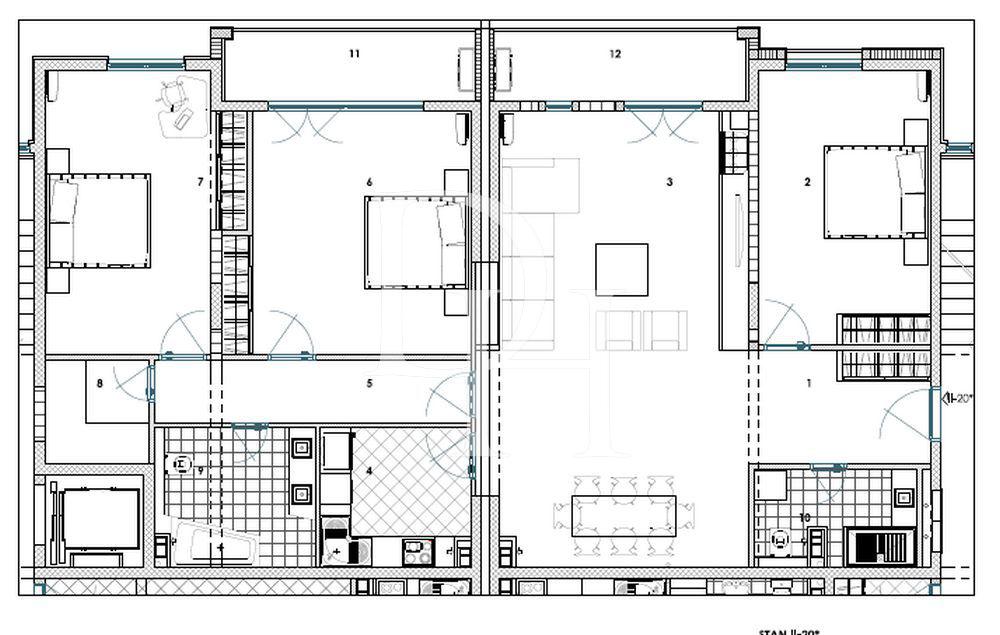 Апартаменты в Баре, Черногория, 151м2 - стоимость 188&nbsp;750€ - Ref: 14103 фото 5