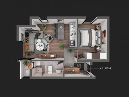 Апартаменты в Ульцине, Черногория, 42м2 - стоимость 71&nbsp;800€ - Ref: 15043 фото 5